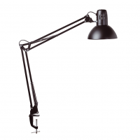 LED desk lamp study desk clamp, black