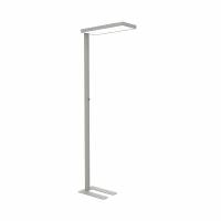 LED Floor Lamp with Dimmer, Silver, MAULjura LED Floor Lamp with Dimmer, Silver, MAULjura