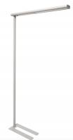 LED floor lamp, jet - Silver