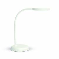 LED table lamp with flexible arm, white, MAULjoy LED table lamp with flexible arm, white, MAULjoy