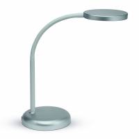 LED table lamp with flexible arm, silver, MAULjoy LED table lamp with flexible arm, silver, MAULjoy