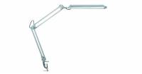 LED desk lamp with table clamp, silver, MAULatlantic LED desk lamp with table clamp, silver, MAULatlantic