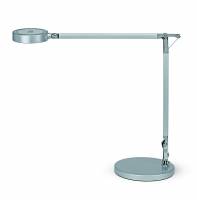 LED desk lamp, silver, MAULgrace LED desk lamp, silver, MAULgrace