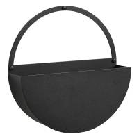 Circle Plant holder Ø 25 cm. Black