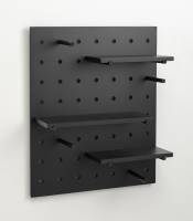 Organizer tavle i sortmalet MDF 50 x 60 cm