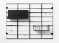 60 x 80 cm. Metal Wall Grid, Black 60 x 80 cm. Metal Wall Grid, Black