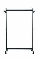 Coat rack on wheels, MAULsamba, black Coat rack on wheels, MAULsamba, black