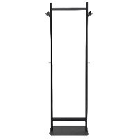 MAUL Wardrobe stand, black metal H&oslash;jkvalitets garderobestativ i elegant design