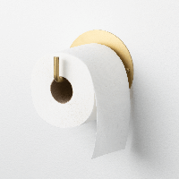 Toiletrulle holder Guld