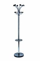 Coat stand with umbrella holder, MAULnubis, chrome Coat stand with umbrella holder, MAULnubis, chrome