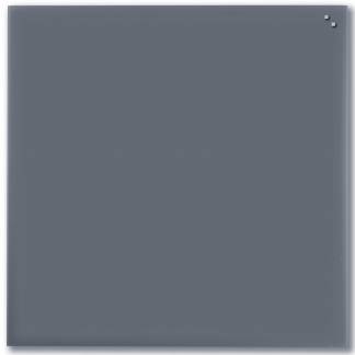 Glass board 100 x 100 cm. Grey