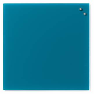 Glass board 45 x 45 cm. Aqua green