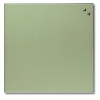 Magnetisk glastavle 45 x 45 cm retro green