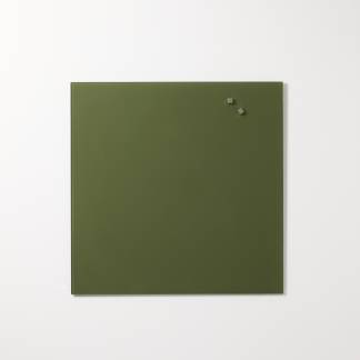 Glassboard 45 x 45 cm. Green pantone