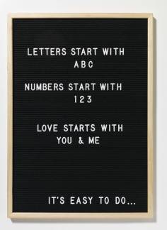 Letter Board 50 x 70 cm