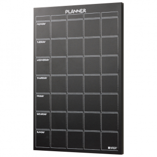 Magnetic chalkboard weekly planner 40 x 60 cm Magnetic chalkboard weekly planner 40 x 60 cm
