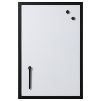 60 x 40 cm. Whiteboard with black frame 60 x 40 cm. Whiteboard with black frame