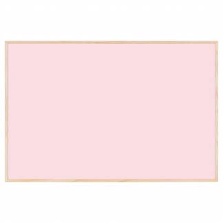 Whiteboard with wooden frame, Light pink, 58.5 x 38.5 cm Whiteboard with wooden frame, Light pink, 58.5 x 38.5 cm