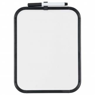 Mini whiteboard with black frame 21.6 x 27.9 cm Mini whiteboard with black frame 21.6 x 27.9 cm