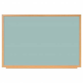 Whiteboard with Oak MDF Frame, Green, 120 x 90 cm Whiteboard with Oak MDF Frame, Green, 120 x 90 cm