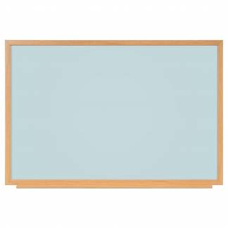 Whiteboard with Oak MDF Frame, Light Blue, 120 x 90 cm Whiteboard with Oak MDF Frame, Light Blue, 120 x 90 cm