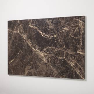 Steelboard Brown Marble 90 x 60 cm.