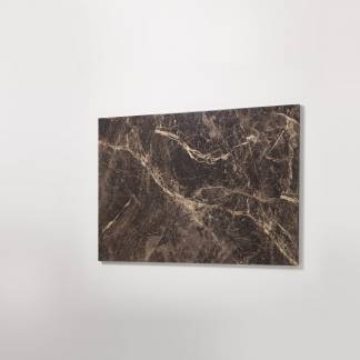 Steelboard Brown Marble 60 x 40 cm.