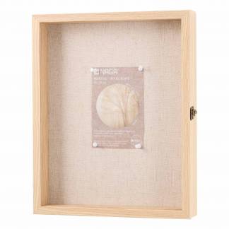 3D frame, 30x37 cm, wood 3D frame, 30x37 cm, wood