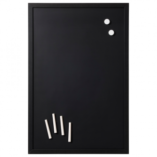 60 x 40 cm. Magnetic chalkboard with black frame 60 x 40 cm. Magnetic chalkboard with black frame