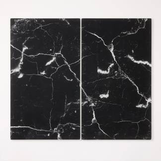 Cutting boards in tempered glass, Black marble Cutting boards in tempered glass, Black marble