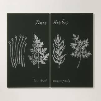 Coverboard 52 x 60 cm. Fines Herbs