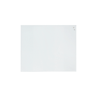 Splashback 60 x 65 cm. Glas med metal bagplade. PURE WHITE