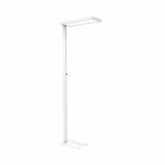 LED Floor Lamp with Dimmer, White, MAULjura LED Floor Lamp with Dimmer, White, MAULjura