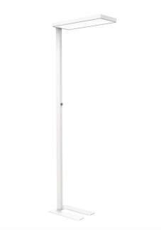 LED floor lamp, jura - White