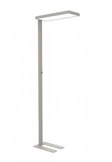 LED floor lamp, jura - Silver