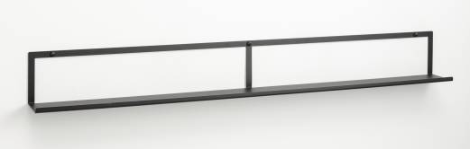 Gallery shelf, 90 cm. Black