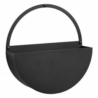 Circle Plant holder Ø 25 cm. Black