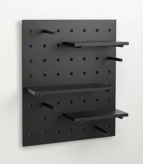 Organizer tavle i sortmalet MDF 50 x 60 cm