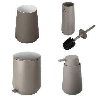 Fjord bathroom set brown Fjord bathroom set brown