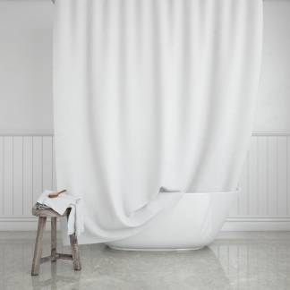 Shower curtain, White, 180 x 200 cm Shower curtain, White, 180 x 200 cm