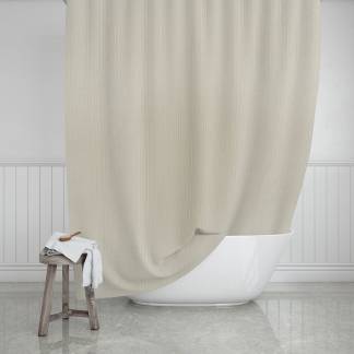 Shower curtain, Etherea, Sand, 180 x 200 cm Shower curtain, Etherea, Sand, 180 x 200 cm