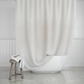 Shower curtain, Etherea, White, 180 x 200 cm Shower curtain, Etherea, White, 180 x 200 cm