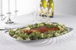 Cateringfad oval foodline 55x36x2,2cm glat stor 10stk/pak