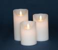 Bloklys m/LED 15cm ekskl. batteri