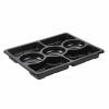 Plastplatte Selection Zen 7 rum sort 320x250x33mm 120stk/pak