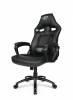 Kontorstol Extreme L33T PU sort Gaming Mid Level