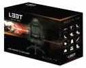 Kontorstol Elite V3 L33T PU grøn/sort Gaming High Level