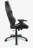 Kontorstol E-sport L33T PU hvid/sort Gaming Pro Level