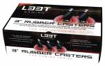 Hjul t/L33T gaming stol røde bløde 5stk/pak
