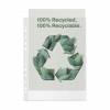 Plastlomme Esselte Recycled A4 70my m. præg 100stk/pak
